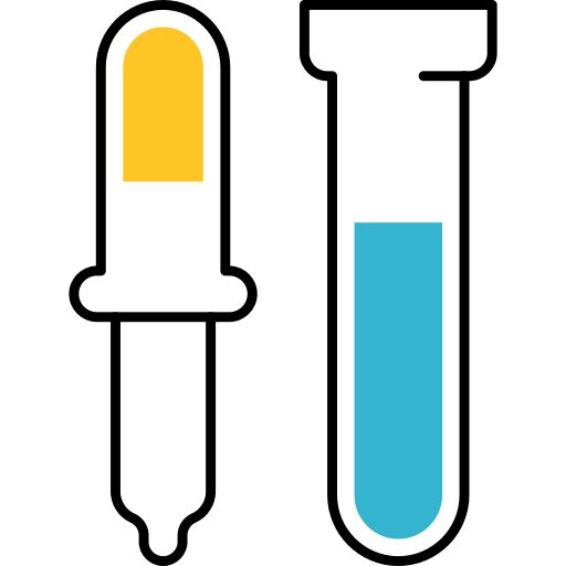 Icône d'analyse sanguine