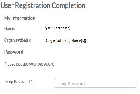 user registration completion screenshot