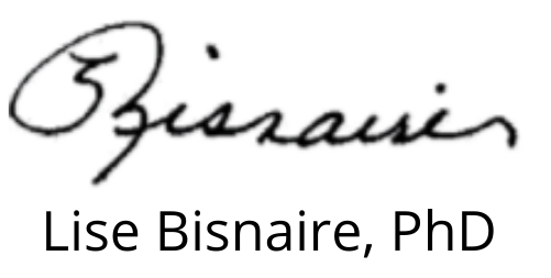 Signature of Lise Bisnaire