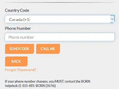 authenticate with phone screenshot